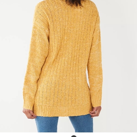 Nine West Yellow Cardigan Sweater - Picture 2 of 11